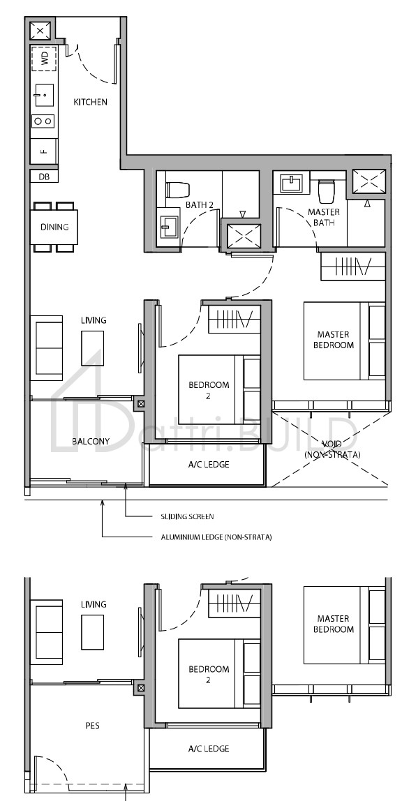 DAIRY FARM RESIDENCES 2B1-G floorplan (watermarked)