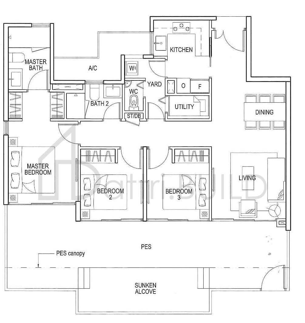 BLOSSOM RESIDENCES B2P2 floorplan (watermarked)