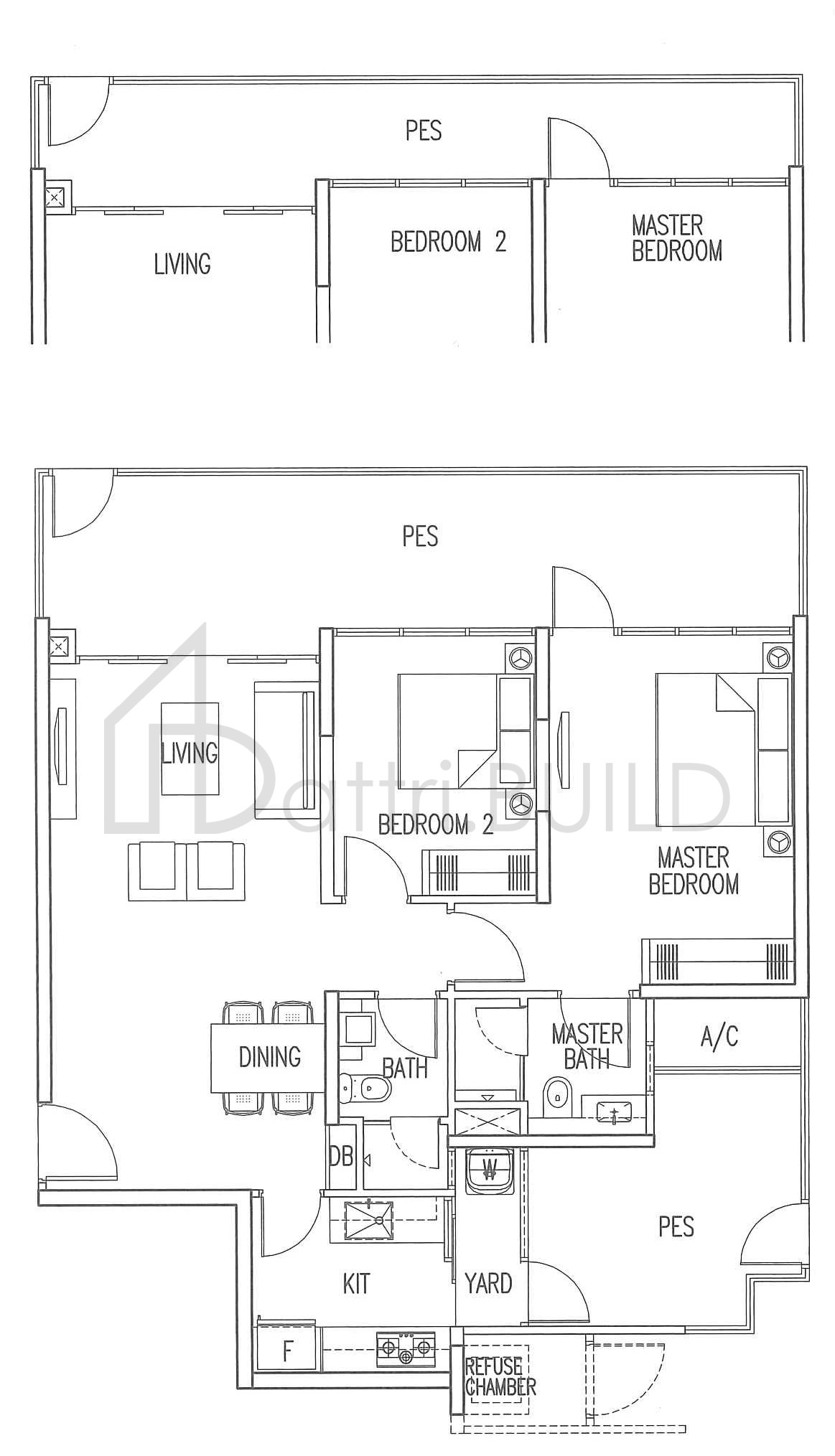 MY MANHATTAN B3-G2 floorplan (watermarked)