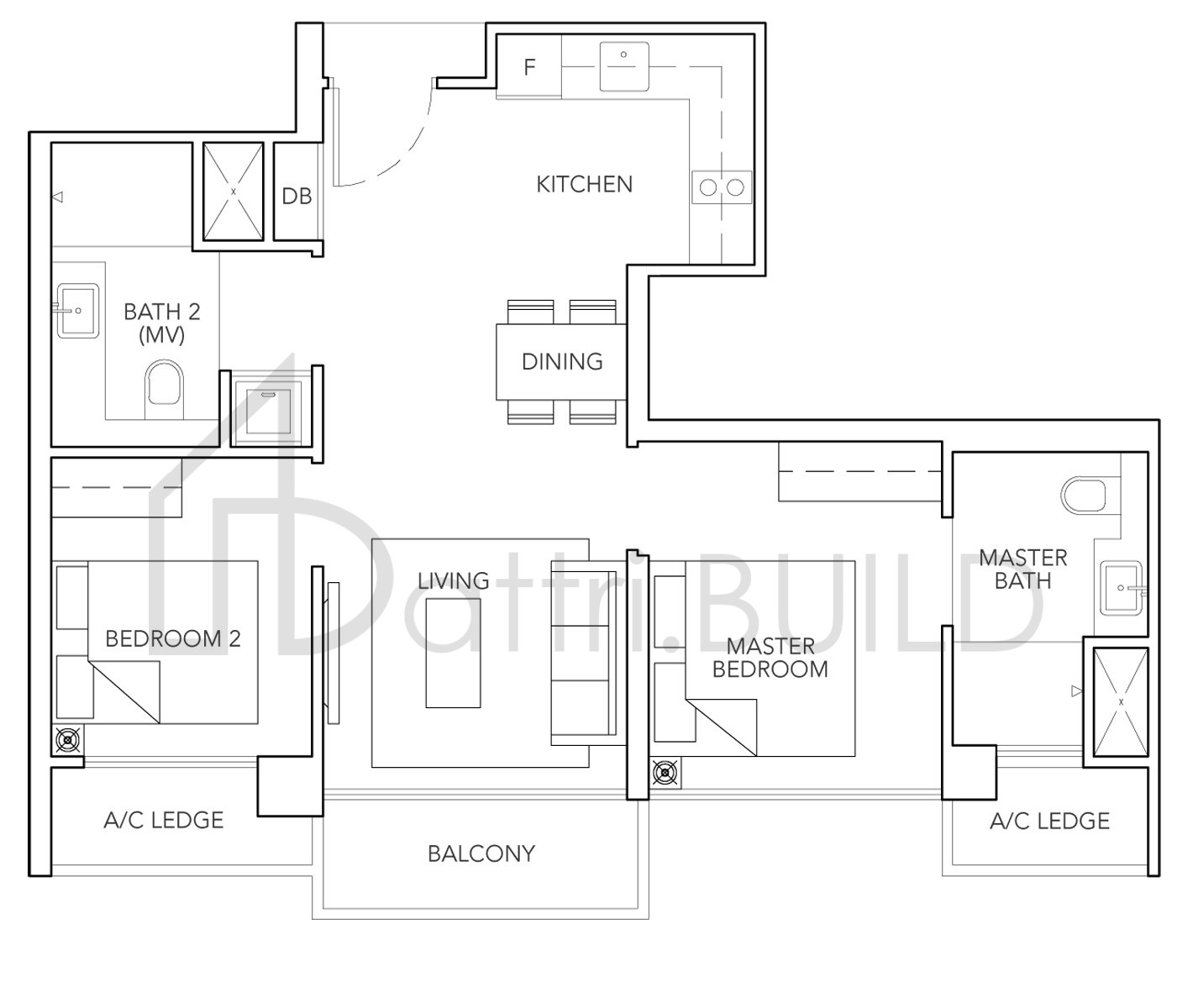 STURDEE RESIDENCES B2 floorplan (watermarked)
