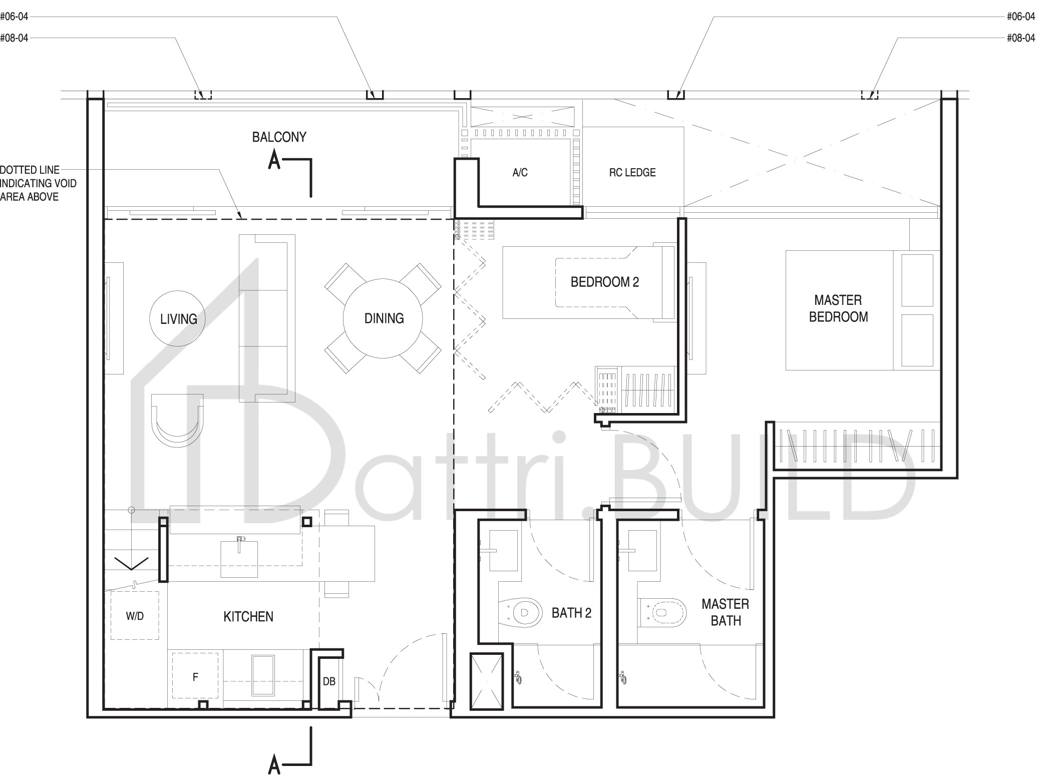 UP@ROBERTSON QUAY C1a floorplan (watermarked)