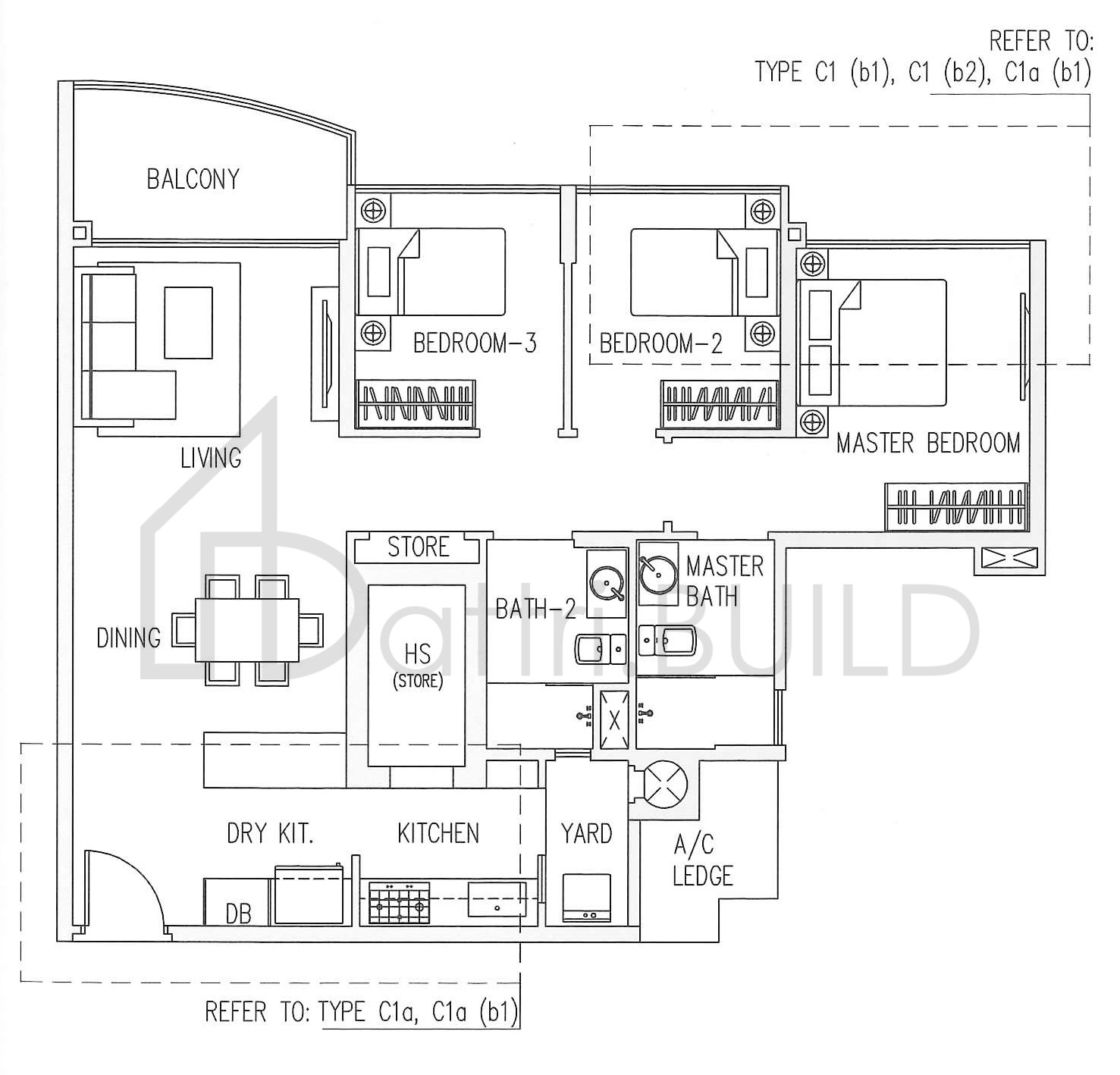 CANBERRA RESIDENCES C1 floorplan (watermarked)