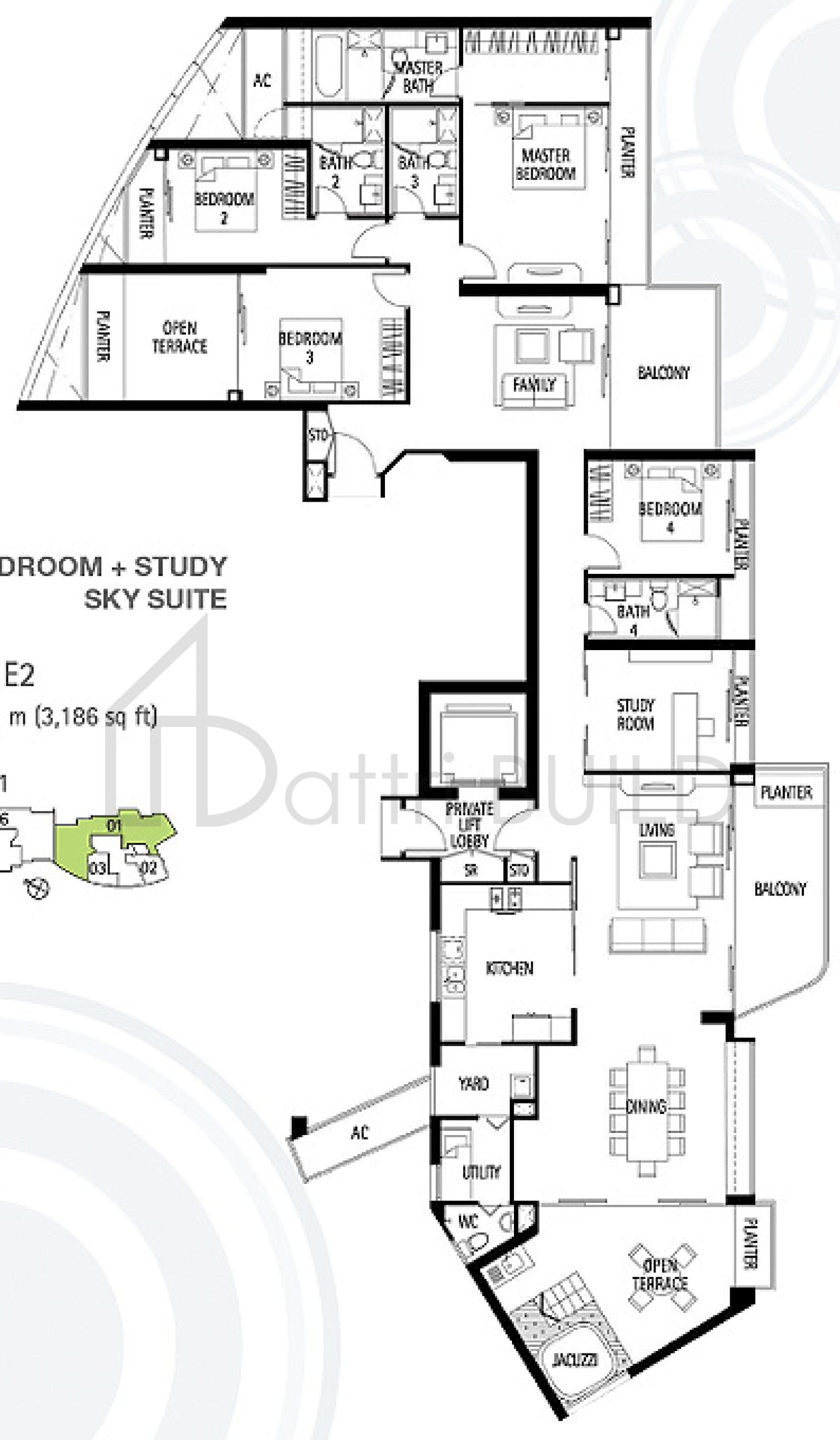 TRIBECA E2 floorplan (watermarked)