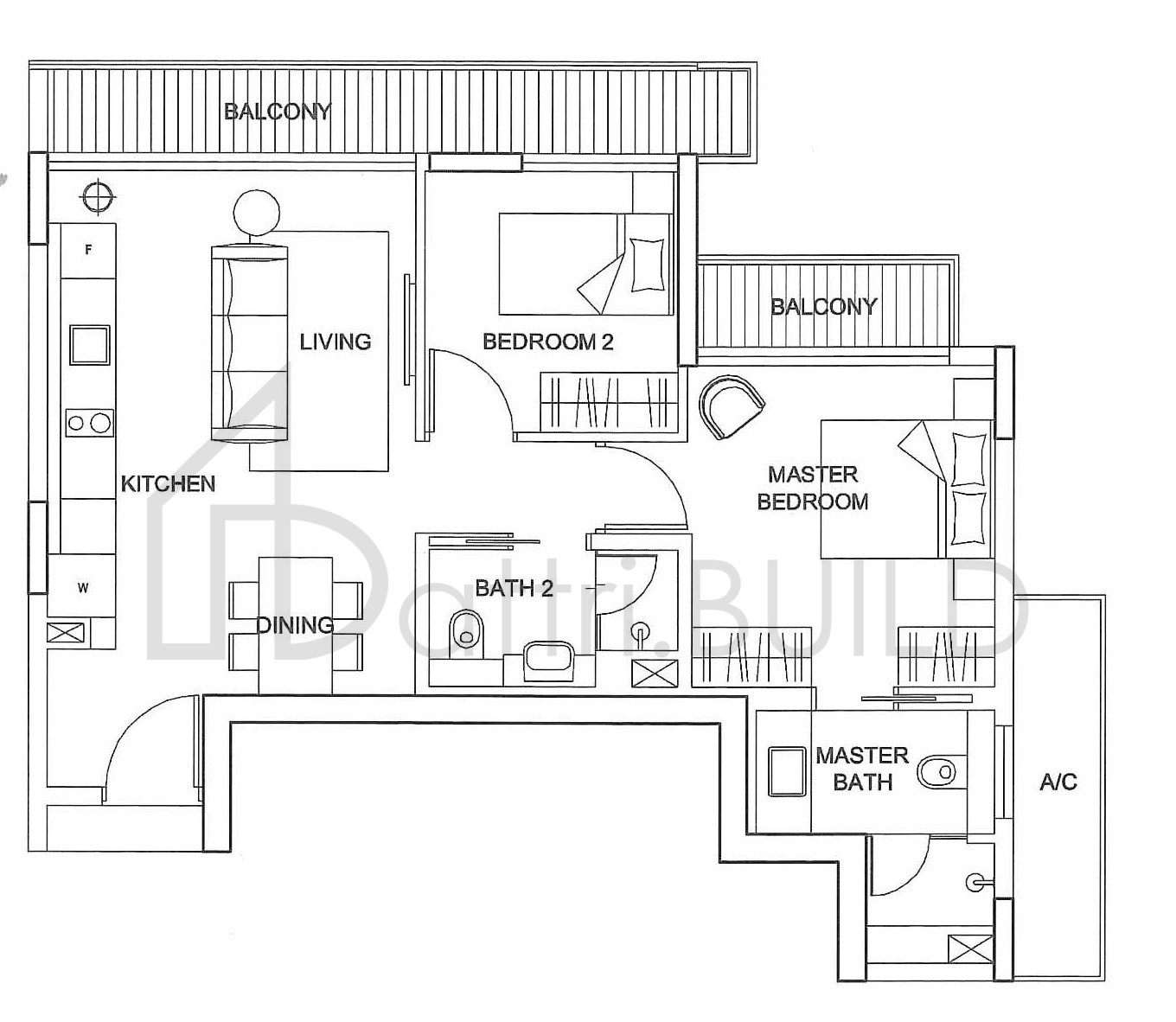 THE BOUTIQ B2 floorplan (watermarked)