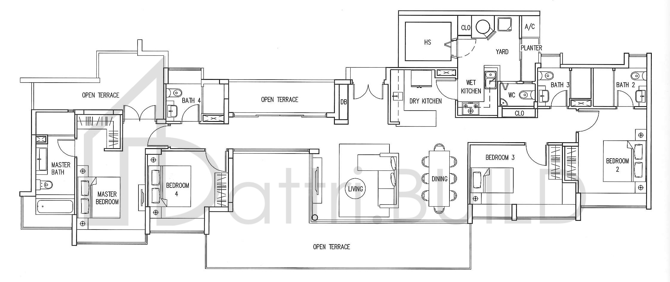 THE INFINITI PH3 floorplan (watermarked)