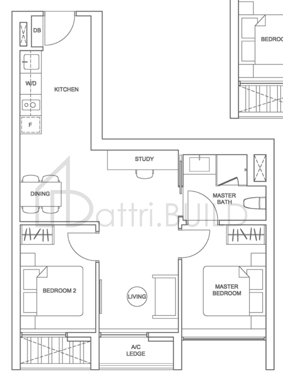 SIXTEEN35 RESIDENCES BS3 floorplan (watermarked)