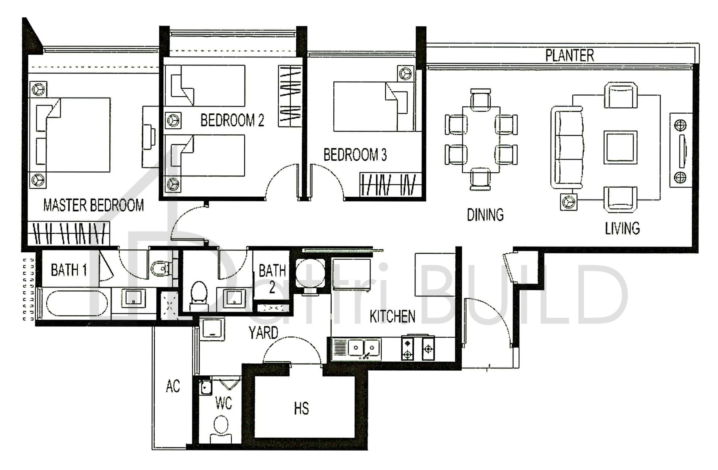 BELMOND GREEN C3b floorplan (watermarked)