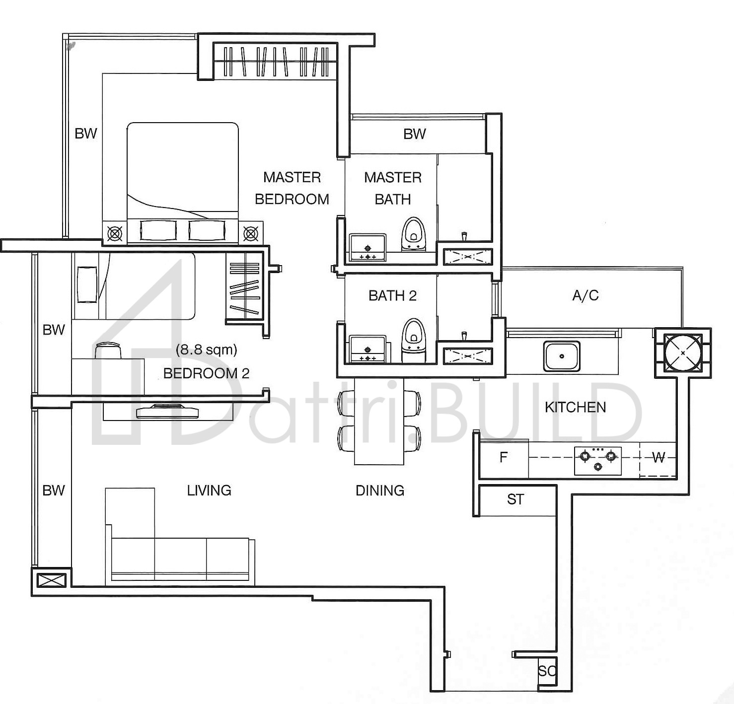 8@WOODLEIGH B2 floorplan (watermarked)