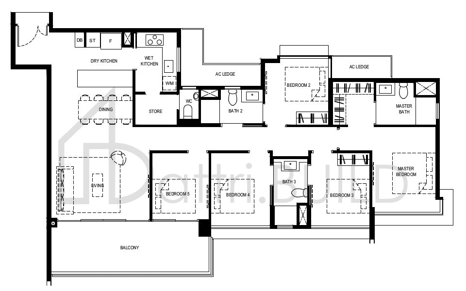 NORMANTON PARK 5BR floorplan (watermarked)