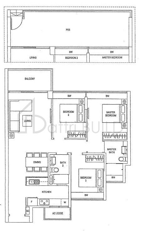 WATERFRONT GOLD C2 floorplan (watermarked)