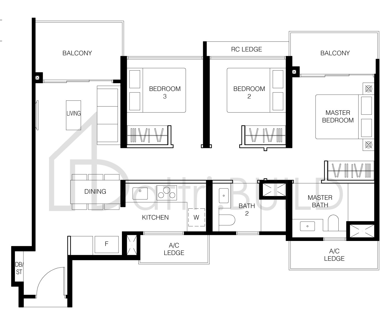 LE QUEST C3 floorplan (watermarked)