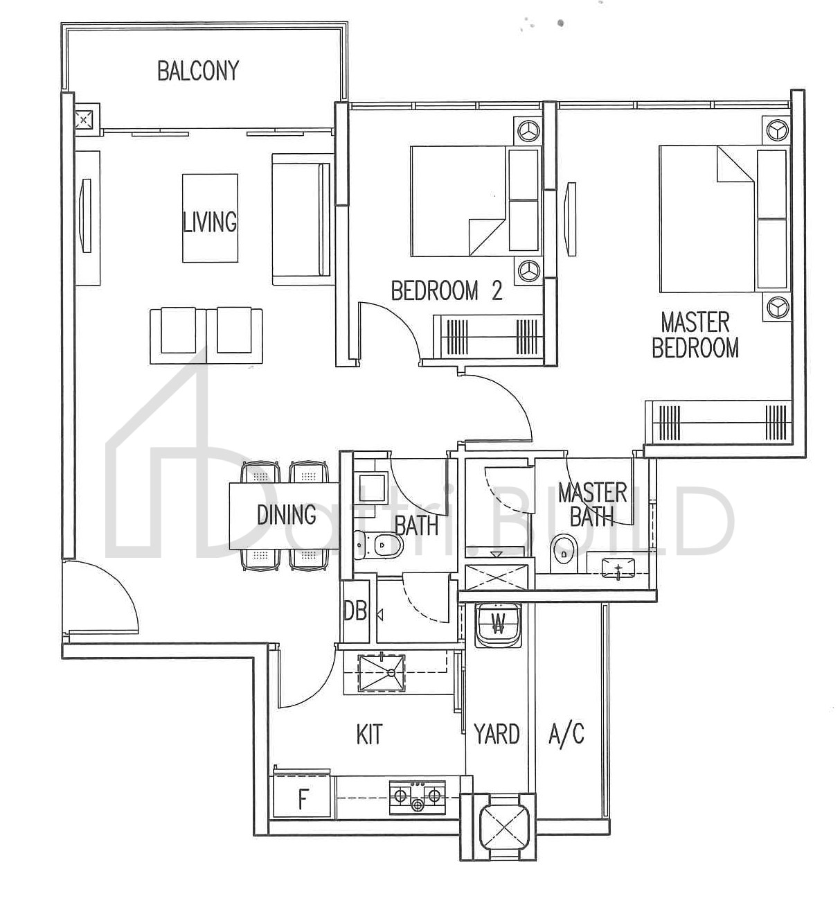 MY MANHATTAN B3 floorplan (watermarked)