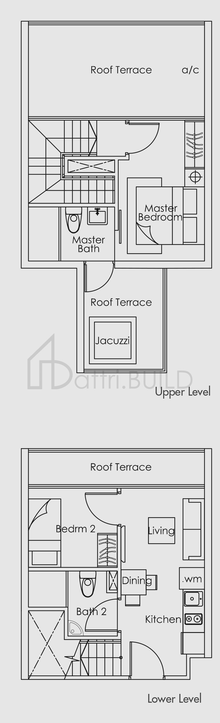 LOFT @ STEVENS PH-4 floorplan (watermarked)