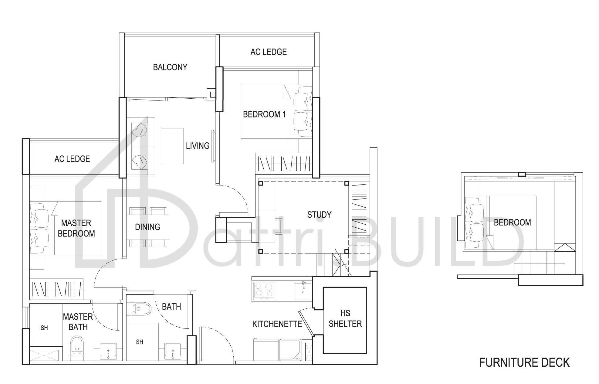 URBAN VISTA 16F floorplan (watermarked)