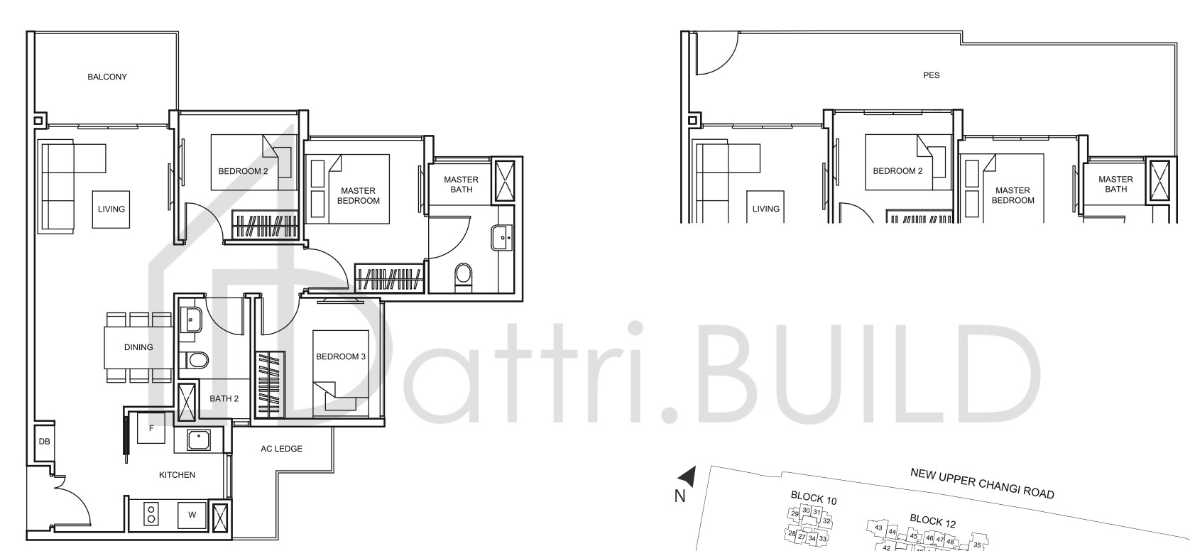 THE GLADES Cc2-P floorplan (watermarked)