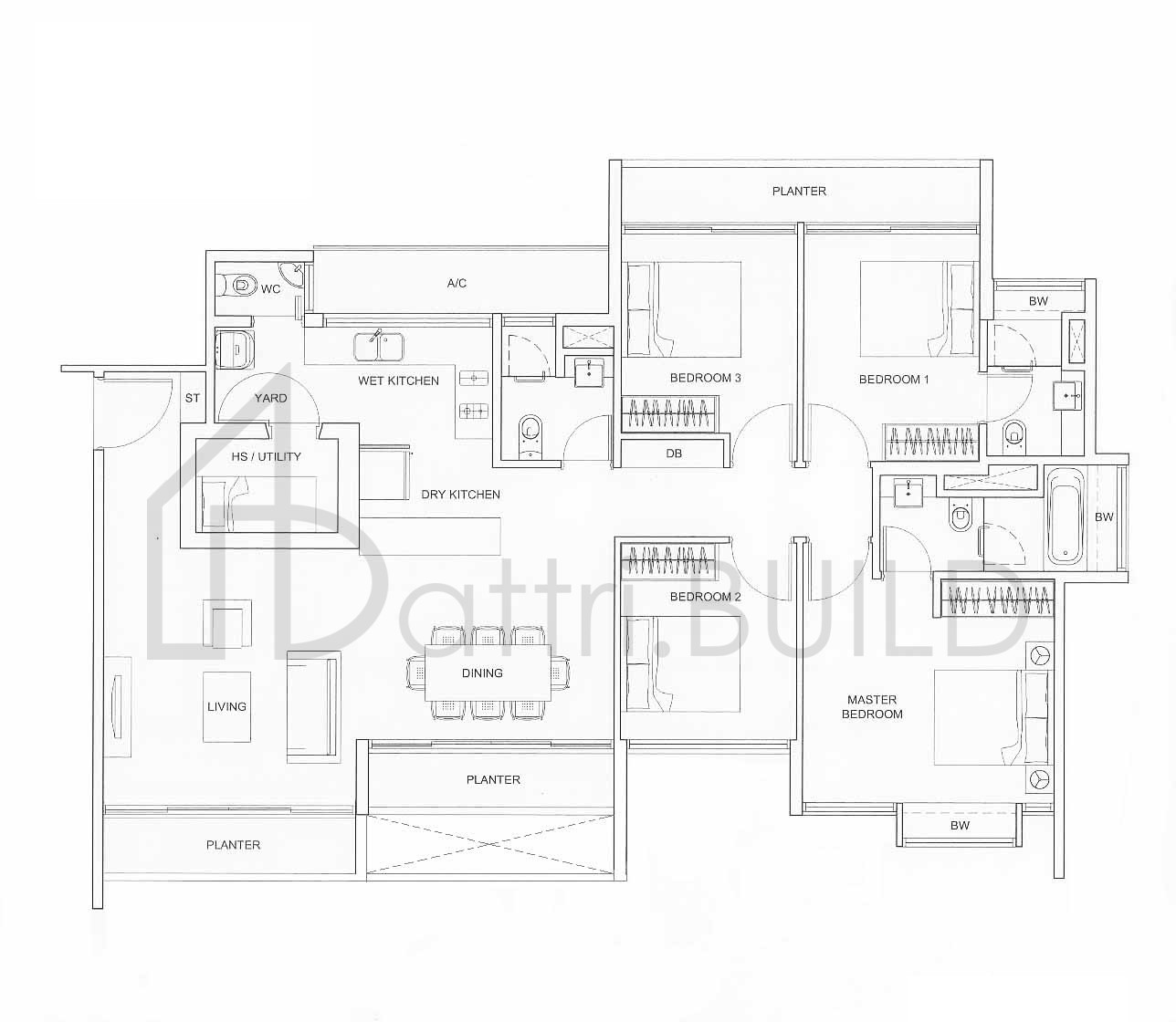 BOTANNIA D1-4 floorplan (watermarked)