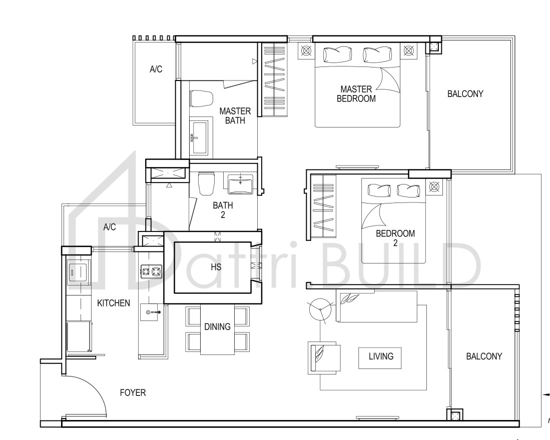 NIN RESIDENCE B1 floorplan (watermarked)