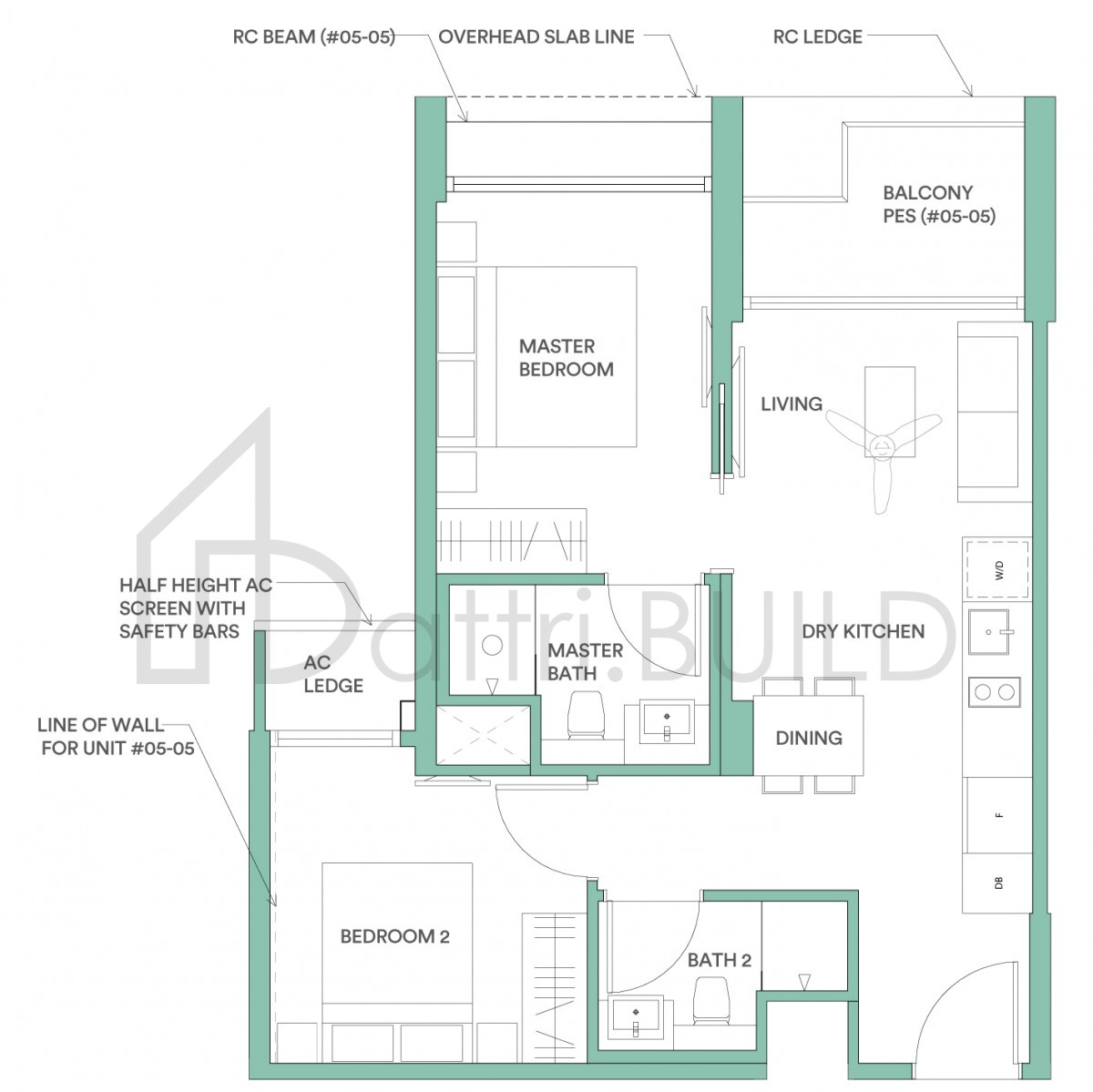 PARK PLACE RESIDENCES AT PLQ C3Pc floorplan (watermarked)