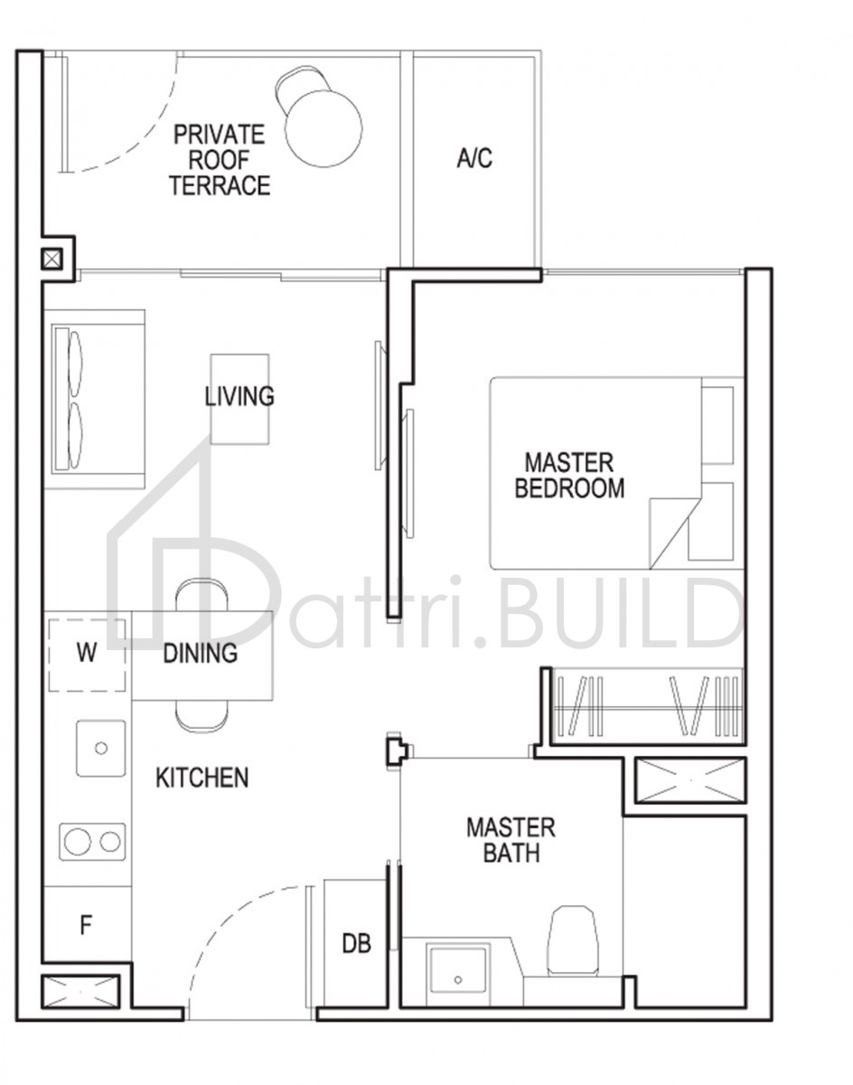 GRANDEUR PARK RESIDENCES 1b1-g floorplan (watermarked)