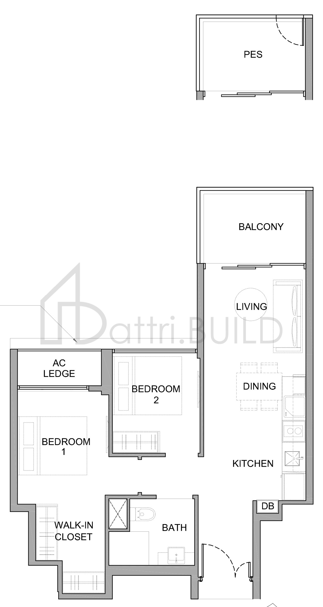 KINGSFORD WATERBAY B1a floorplan (watermarked)