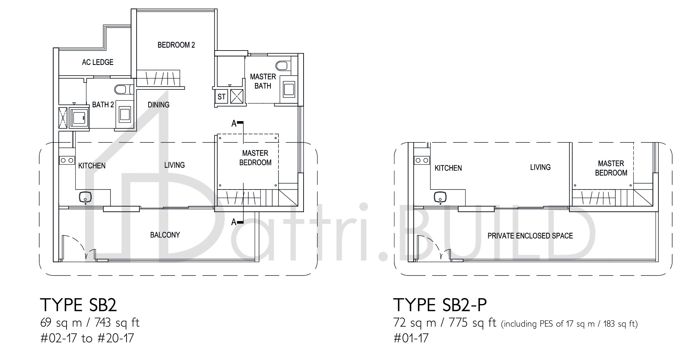 J GATEWAY SB2-P floorplan (watermarked)