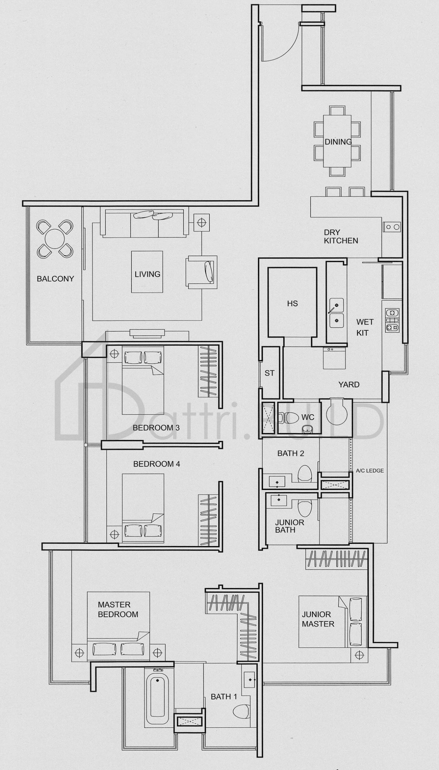 ONE AMBER D2 floorplan (watermarked)