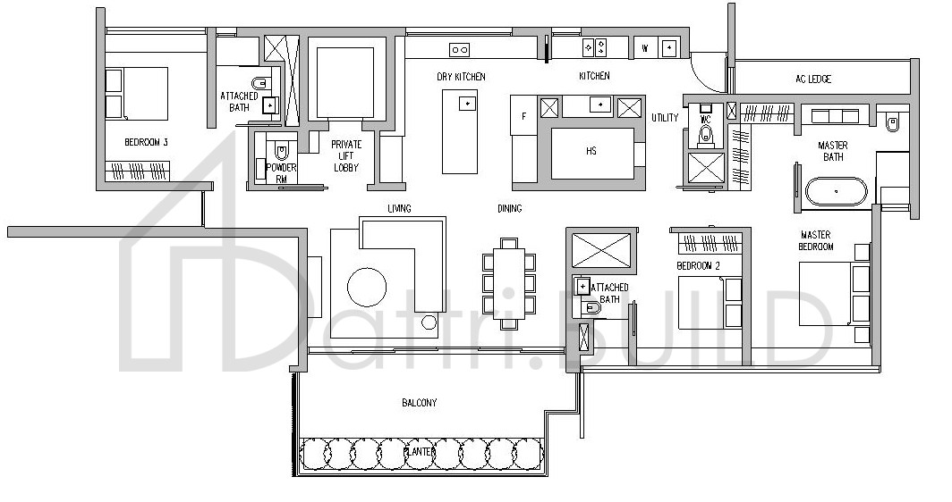 LEEDON RESIDENCE 3B floorplan (watermarked)