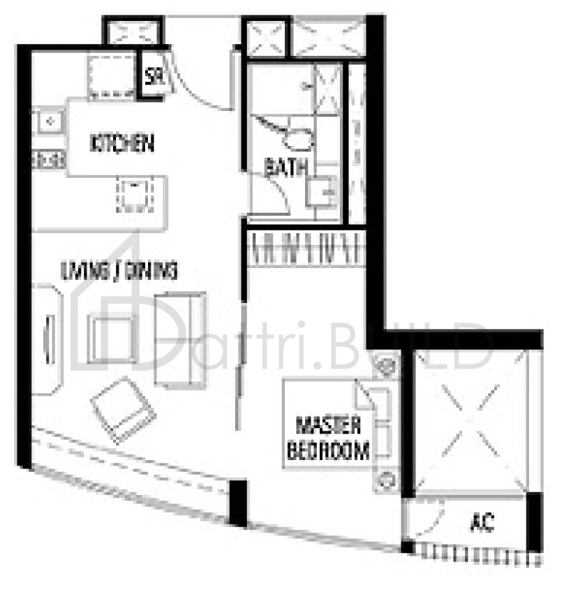 TRIBECA A floorplan (watermarked)