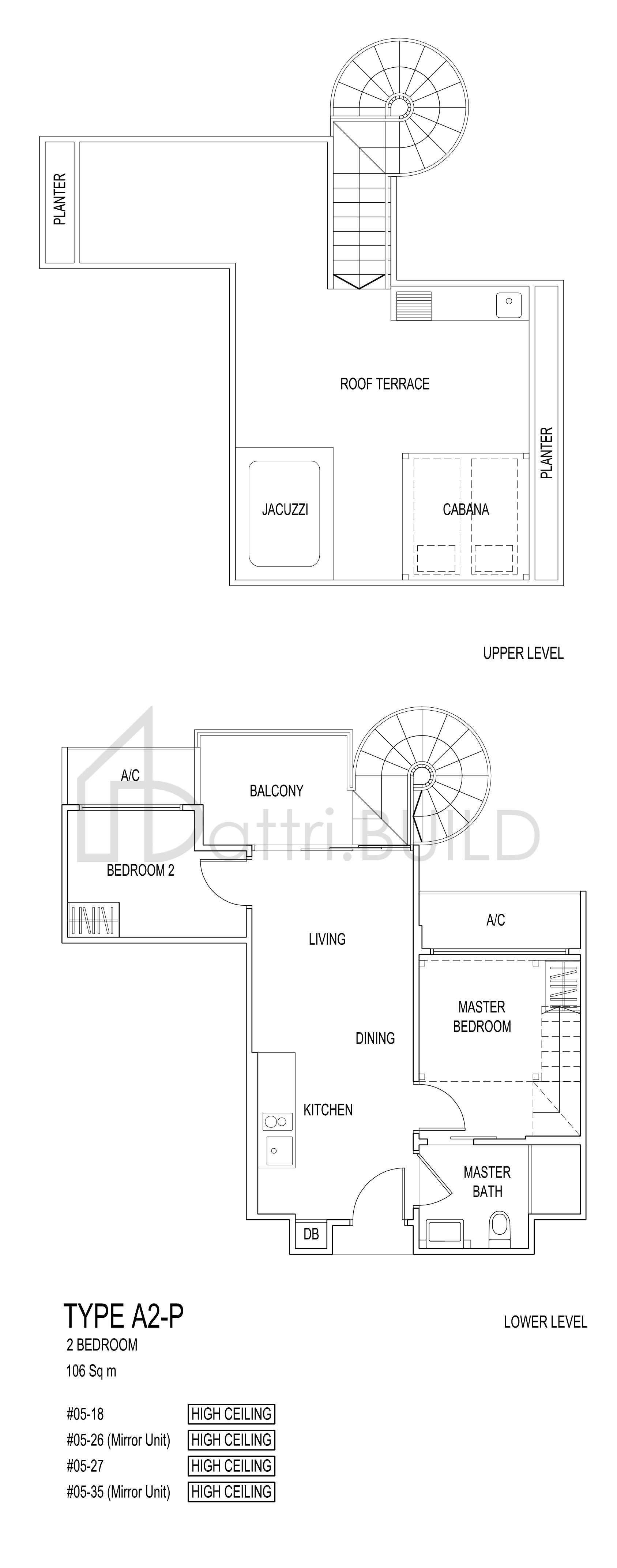 JADE RESIDENCES A2-P floorplan (watermarked)