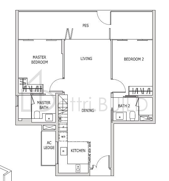 MON JERVOIS B1P floorplan (watermarked)