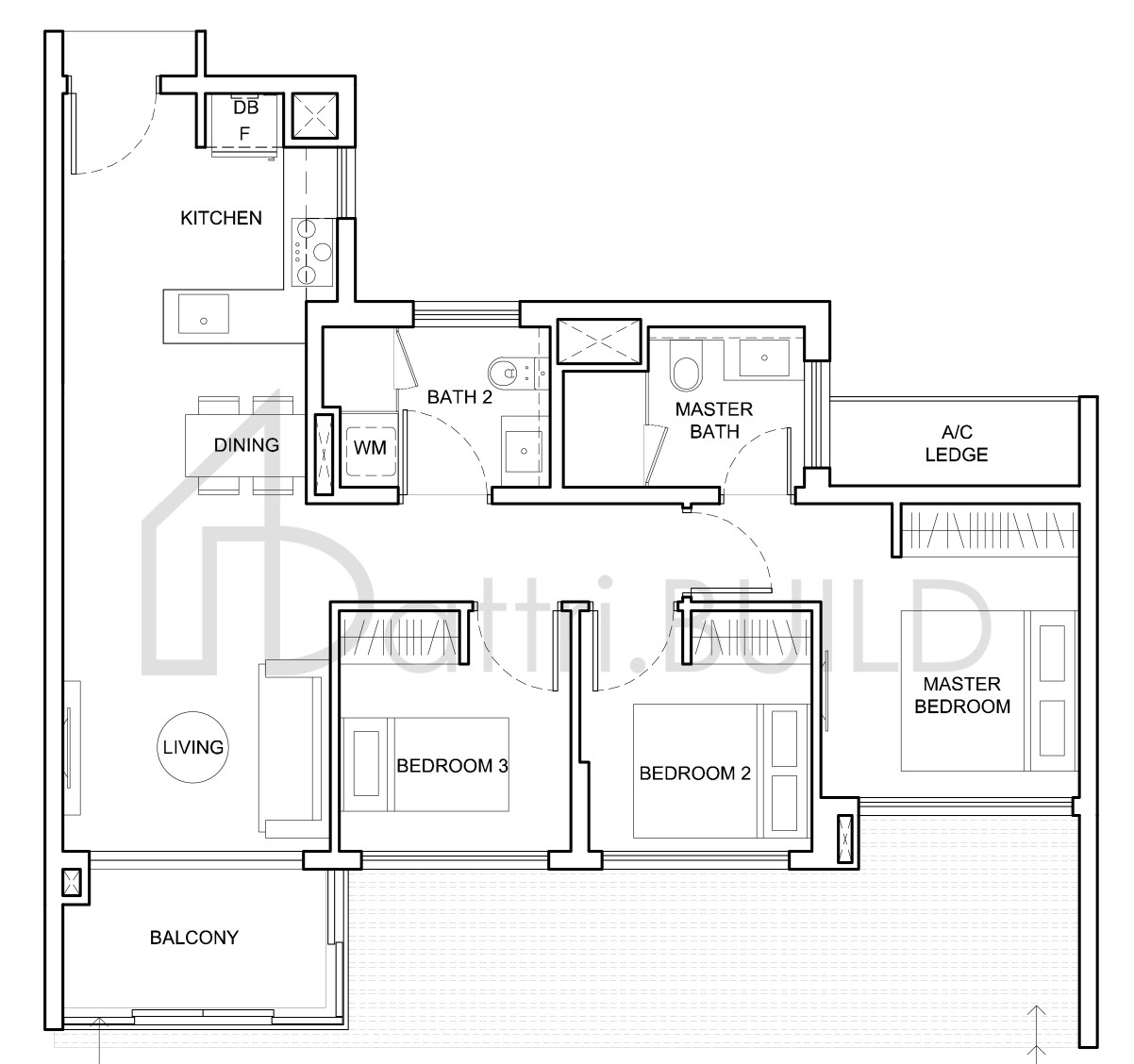 JEWEL @ BUANGKOK C2b floorplan (watermarked)