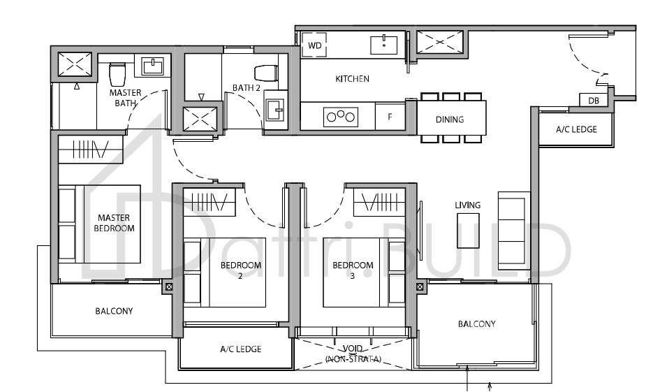 DAIRY FARM RESIDENCES 3A2 floorplan (watermarked)