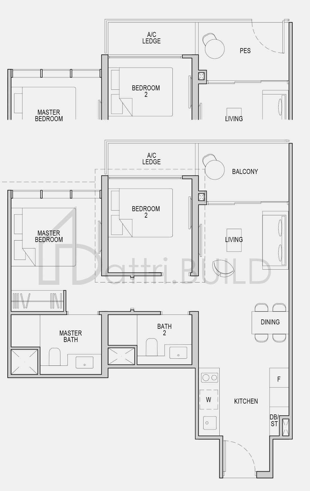 KOPAR AT NEWTON 2D1b-G floorplan (watermarked)