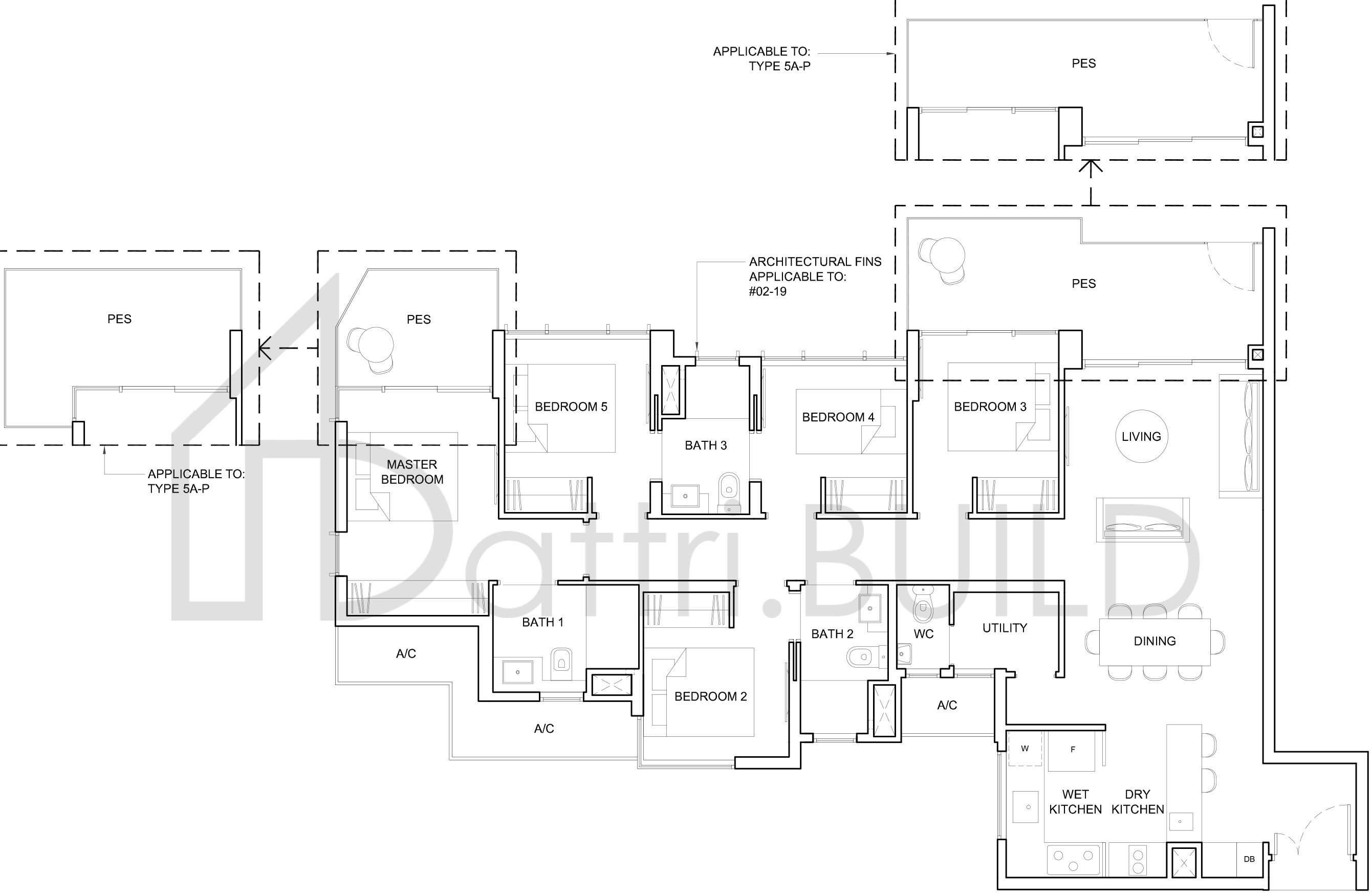 HIGH PARK RESIDENCES 5A-P floorplan (watermarked)
