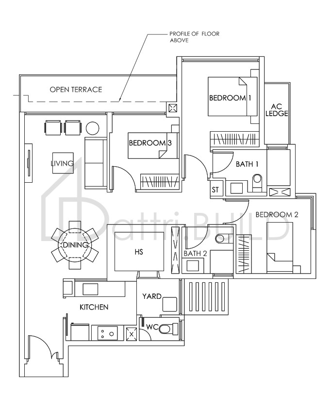 BEDOK RESIDENCES C1c (T) floorplan (watermarked)