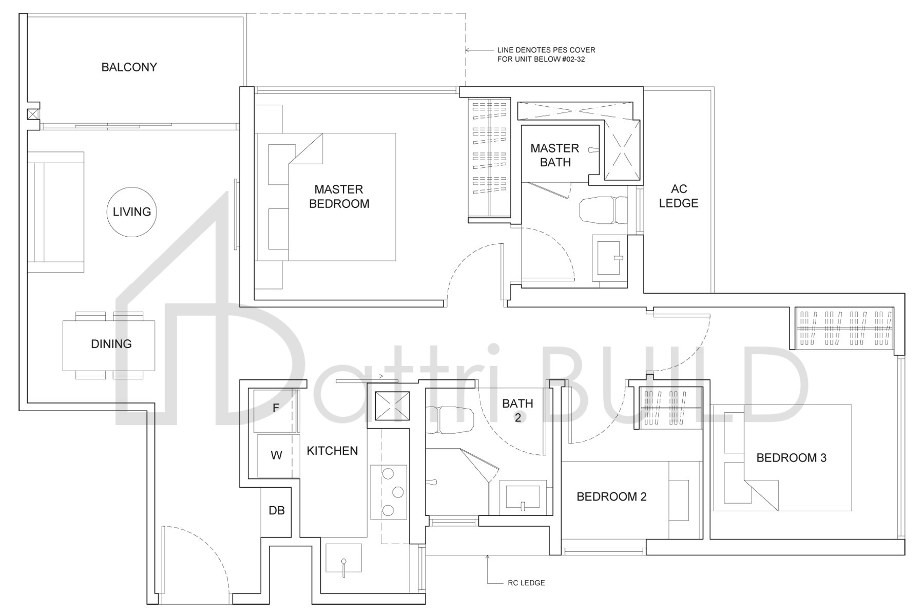 THE CRITERION B1 floorplan (watermarked)