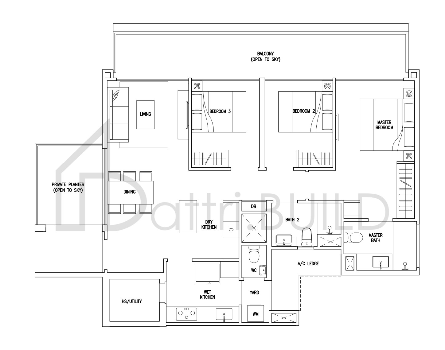 CITYLIFE@TAMPINES C3PHs floorplan (watermarked)