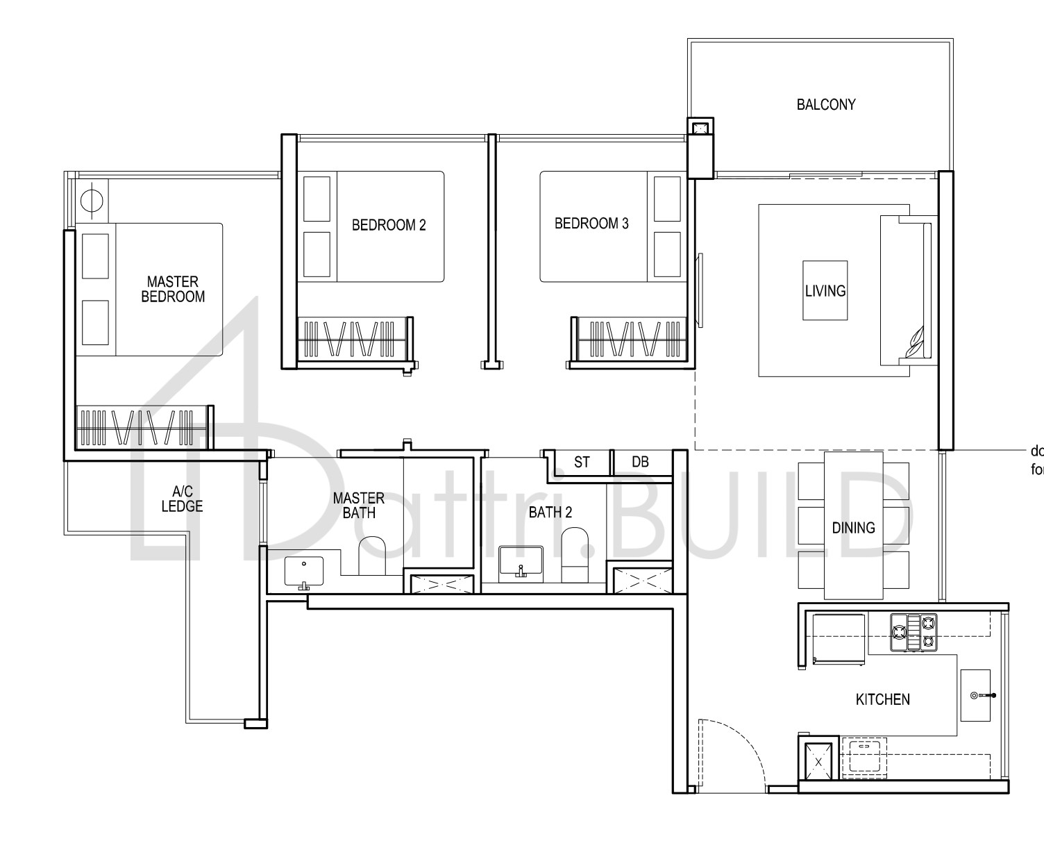 RIVERTREES RESIDENCES C(a) floorplan (watermarked)