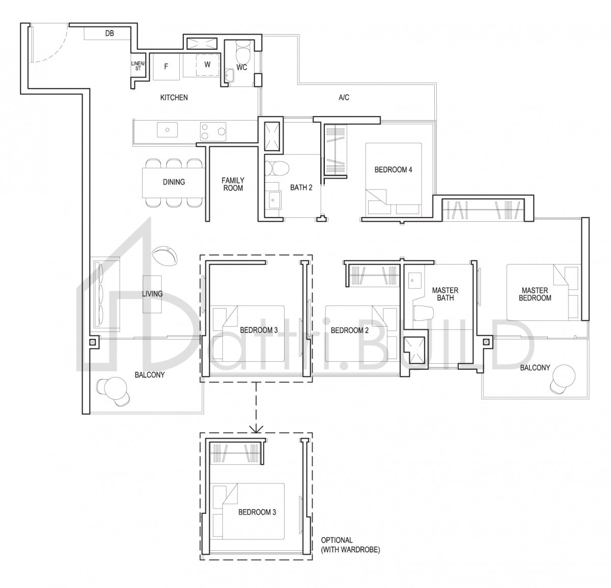GRANDEUR PARK RESIDENCES 4c1 floorplan (watermarked)