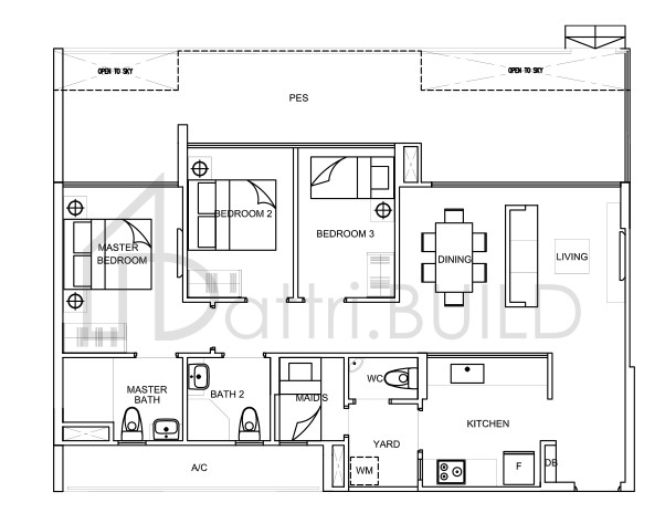 LA FIESTA C5a (G) (mirror) floorplan (watermarked)