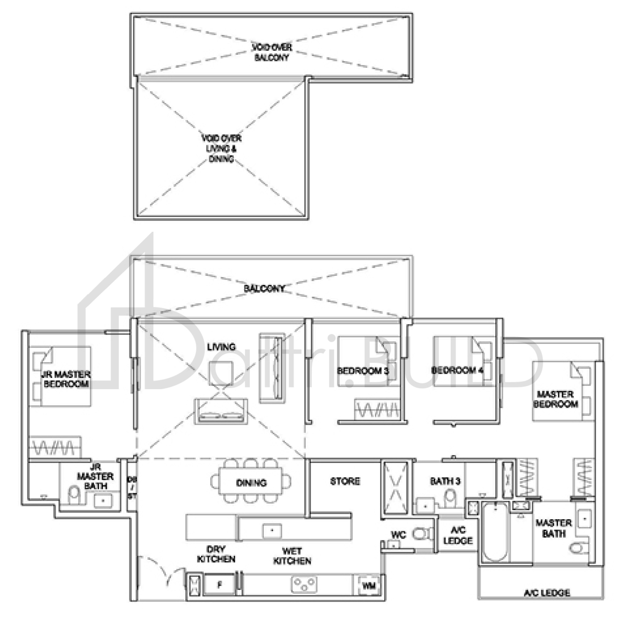 STIRLING RESIDENCES 4BR-PH2 floorplan (watermarked)