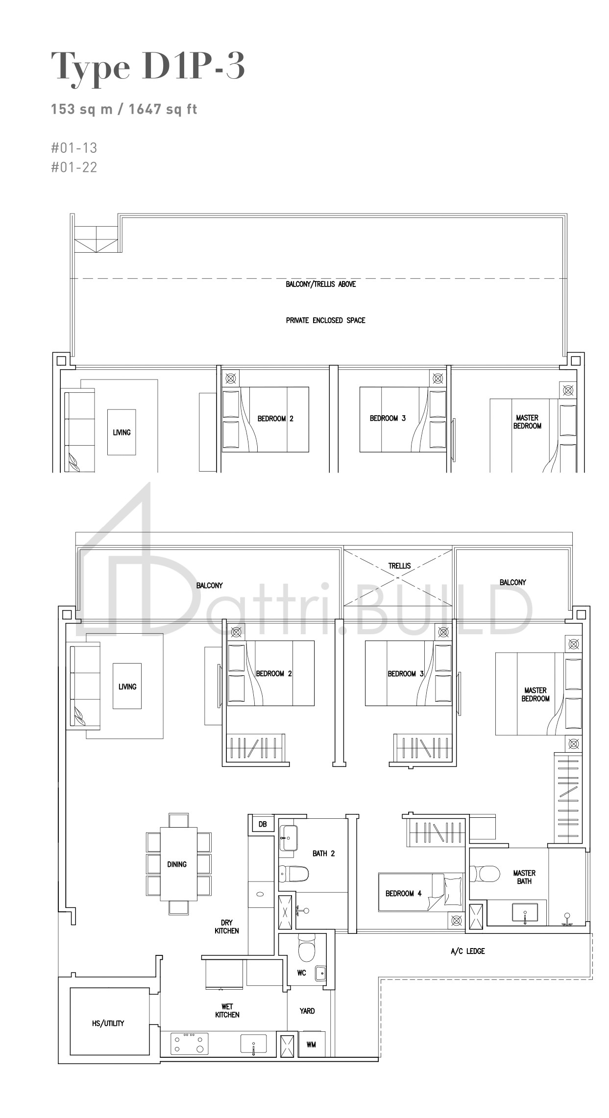 CITYLIFE@TAMPINES D1P-3 floorplan (watermarked)