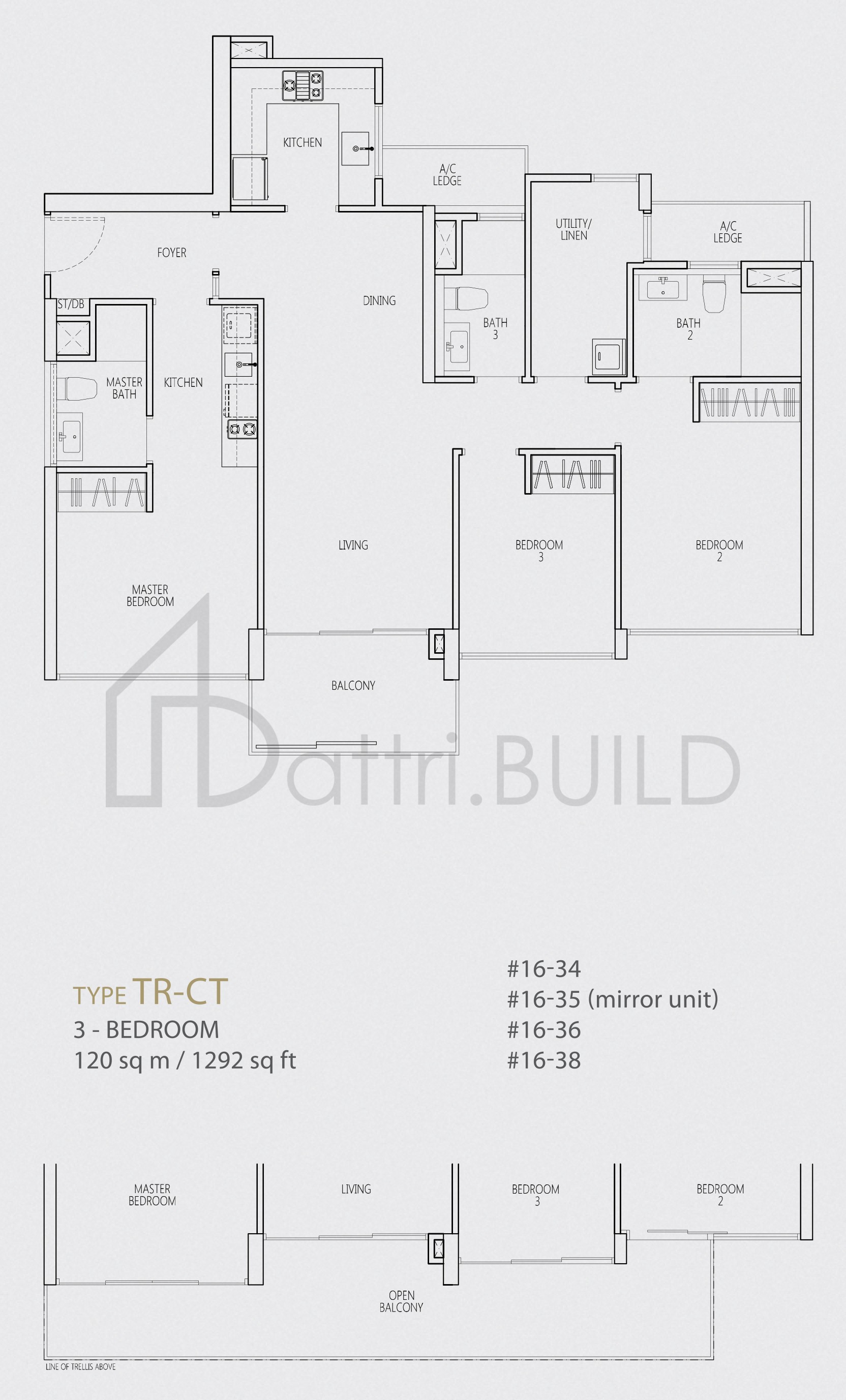 Q BAY RESIDENCES TR-CT floorplan (watermarked)