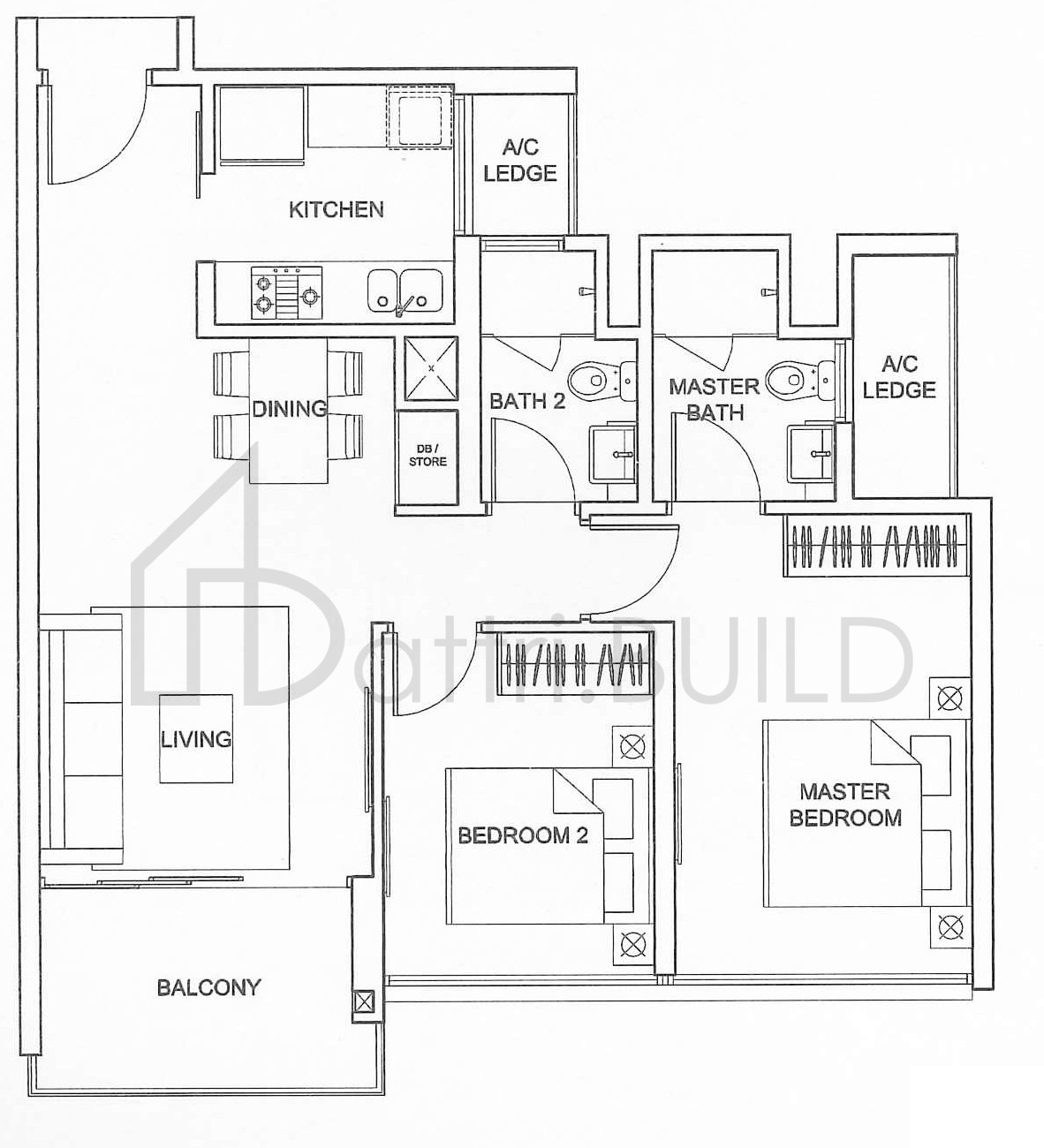 SEA ESTA B1 floorplan (watermarked)