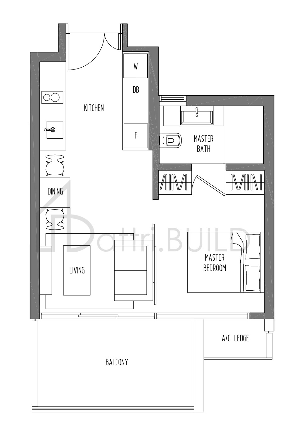 SENNETT RESIDENCE LA1a floorplan (watermarked)