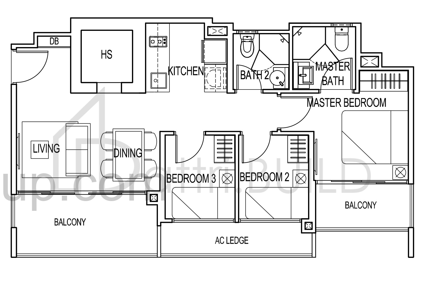 ASCENT @ 456 A2 floorplan (watermarked)