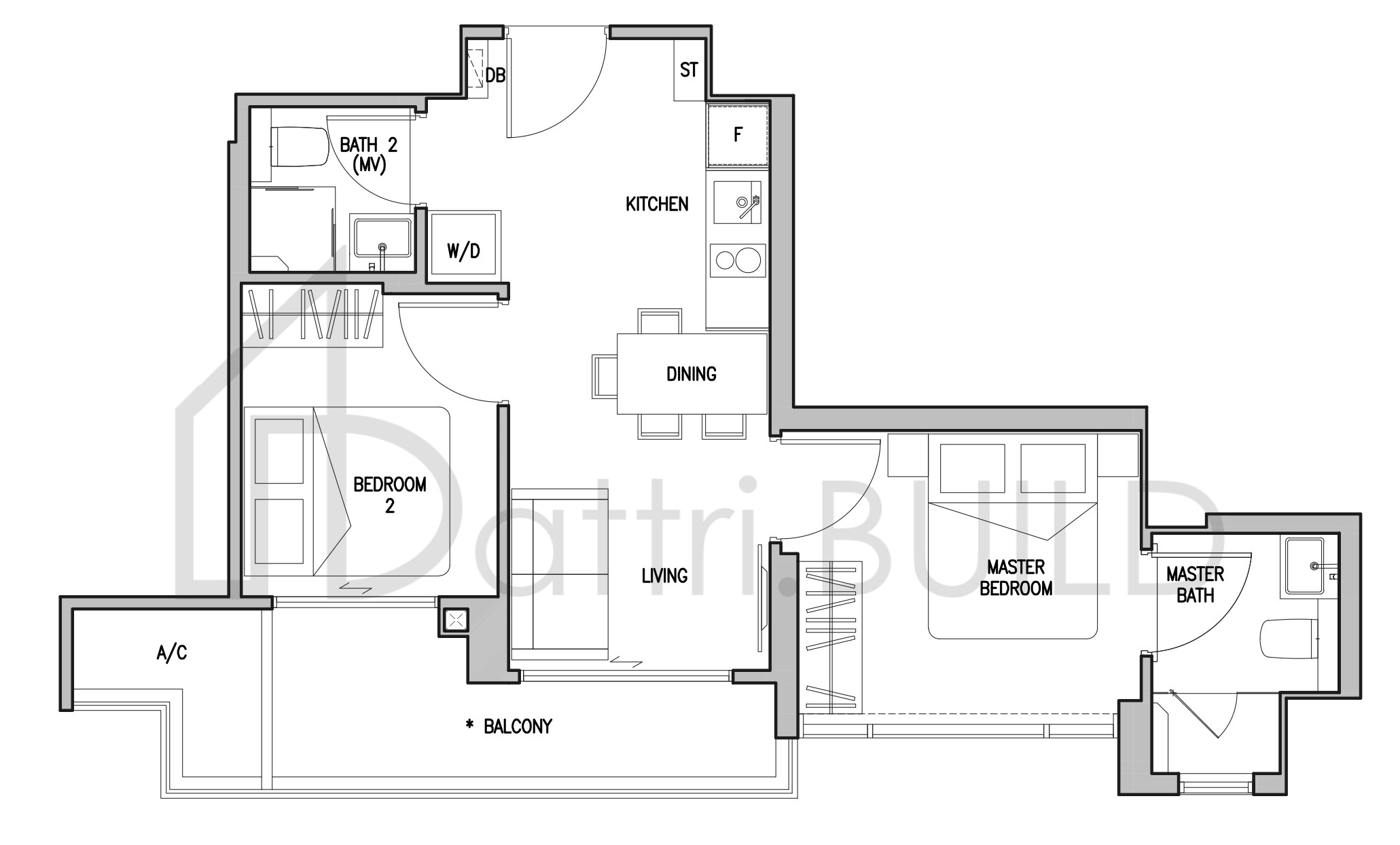 RV ALTITUDE B1 floorplan (watermarked)