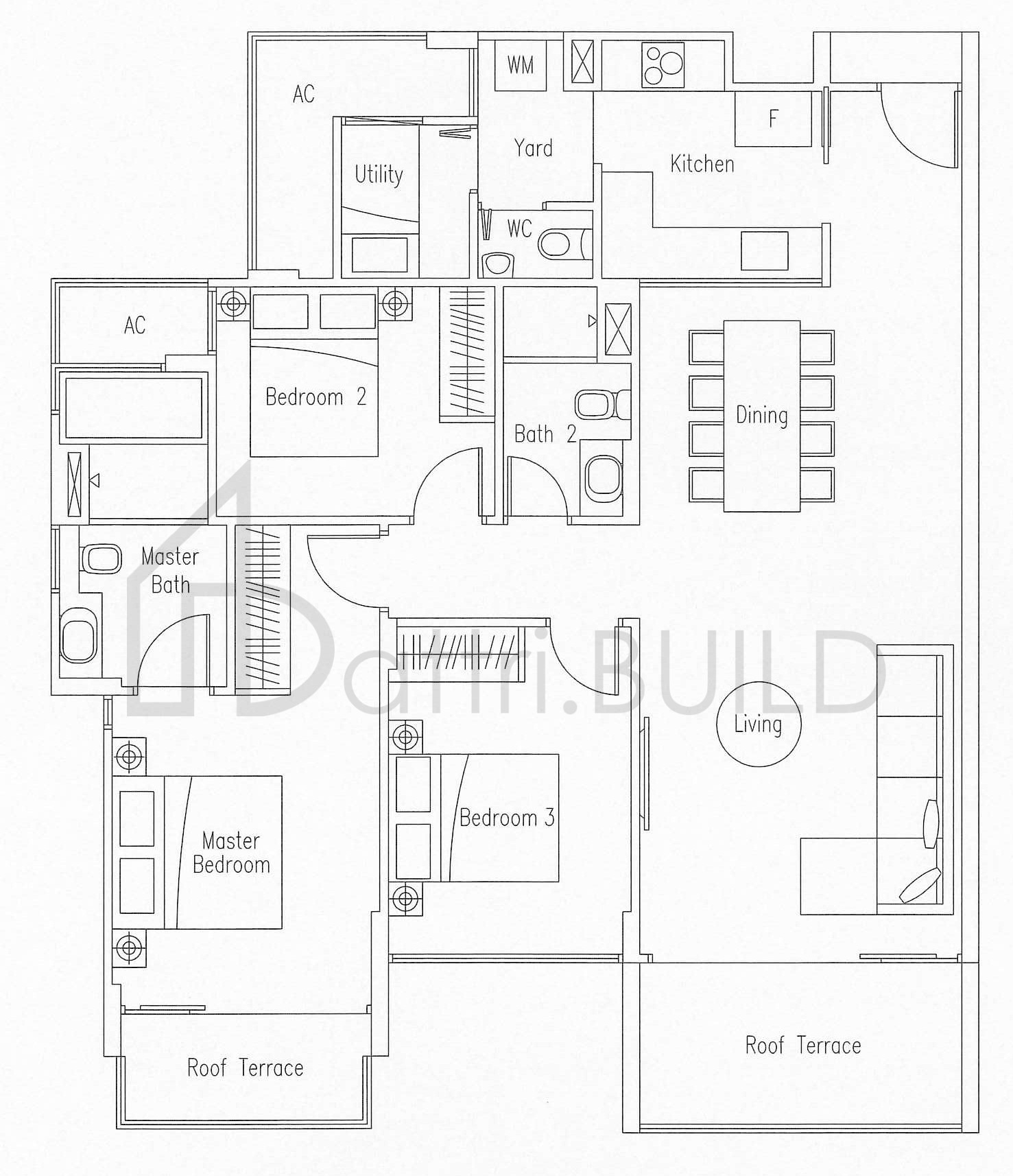 WATERSCAPE AT CAVENAGH PH6 floorplan (watermarked)
