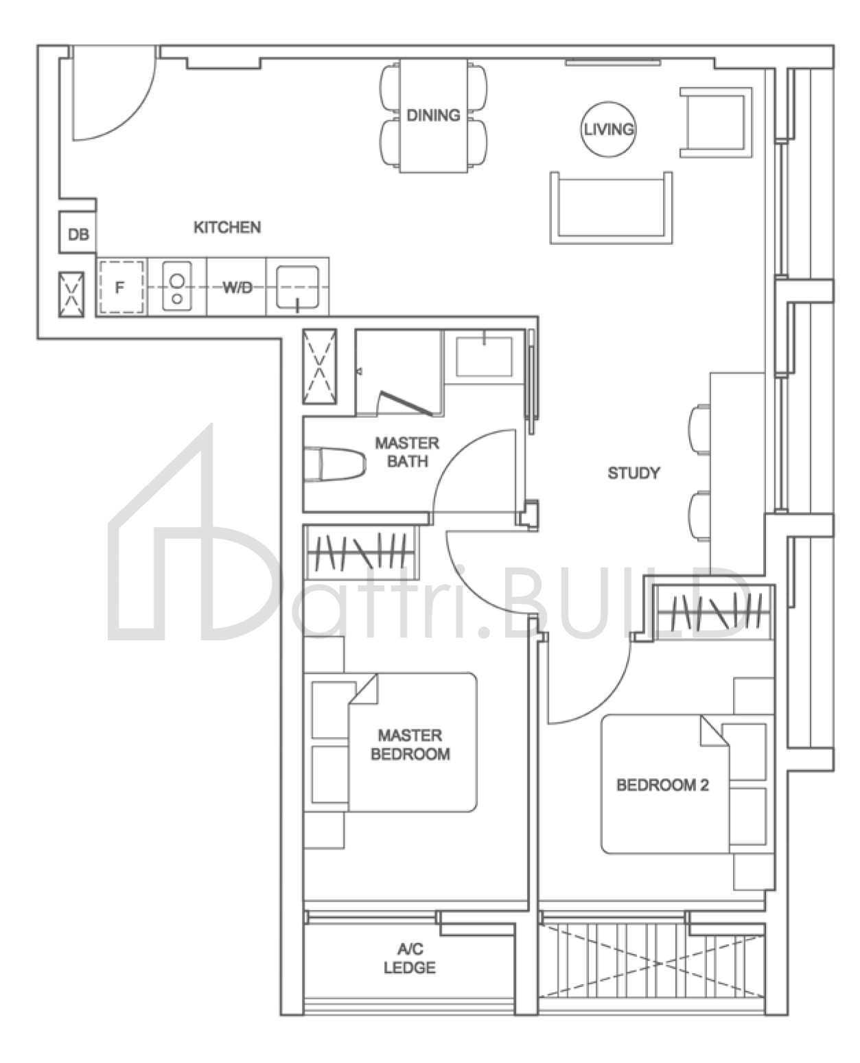 SIXTEEN35 RESIDENCES BS4 floorplan (watermarked)
