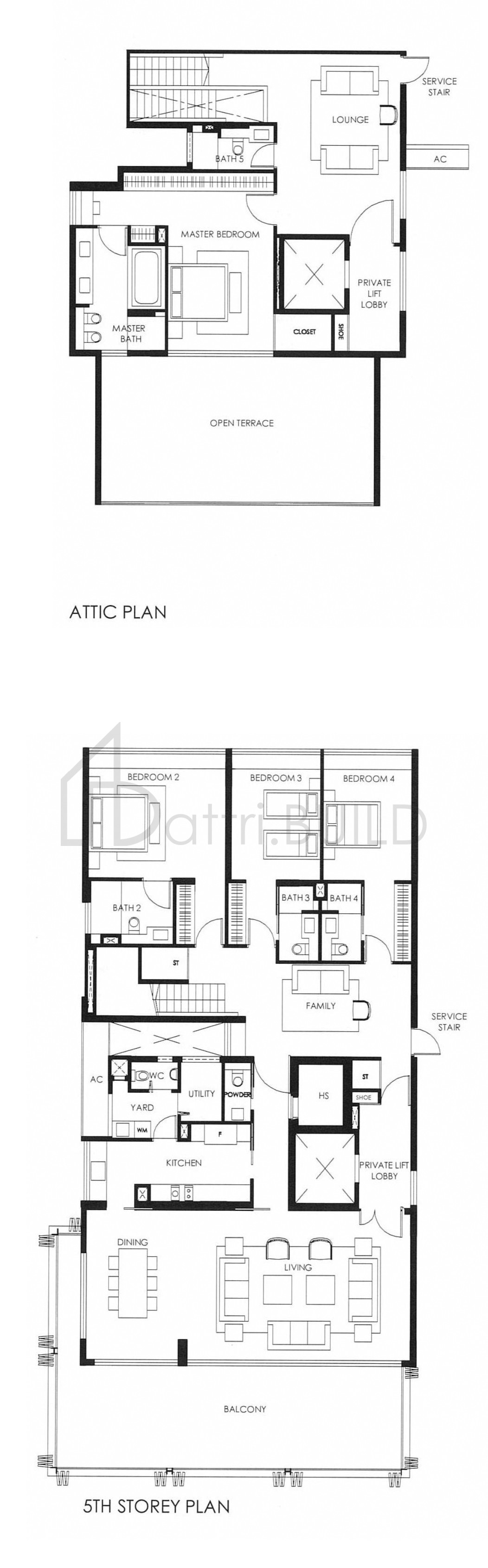 THE NASSIM D2 floorplan (watermarked)
